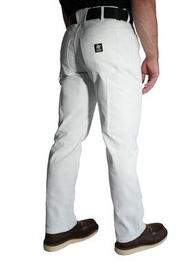 Thrive Men's Straight Carpenter Jeans - White